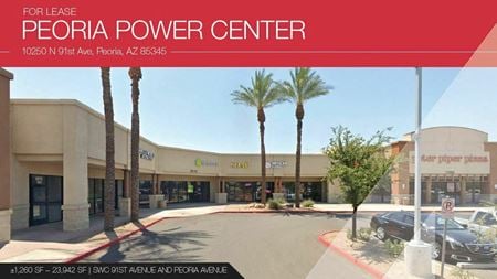 Retail space for Rent at 10250 N 91st Ave in Peoria