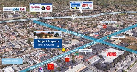 High-Exposure Multi-Tenant Retail/Office Investment on Major Commercial Artery in Grover Beach, California - Grover Beach