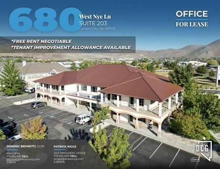 Office space for Rent at 680 West Nye Lane in Carson City