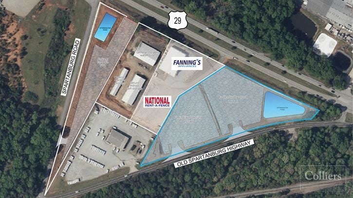 ±4.95 Acres of Secure Parking/Outdoor Storage for Lease