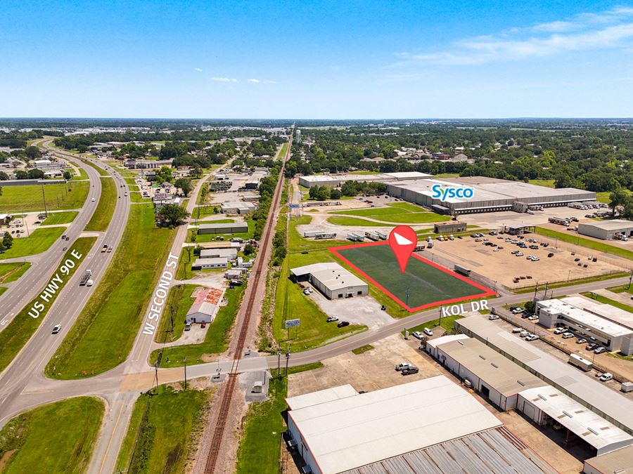 ±1.6-Acre Industrial Lot for Sale just off US Hwy 90 E