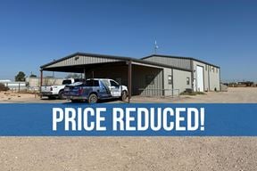 15 Man Camp Hookups + Office/Shop on 4.13 Acres