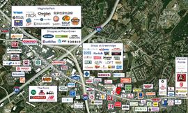 1,020-SF Retail Suite with High Visibility on Greenville’s Primary Corridor