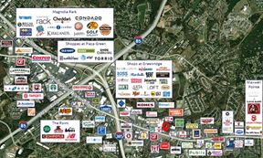1,020-SF Retail Suite with High Visibility on Greenville’s Primary Corridor