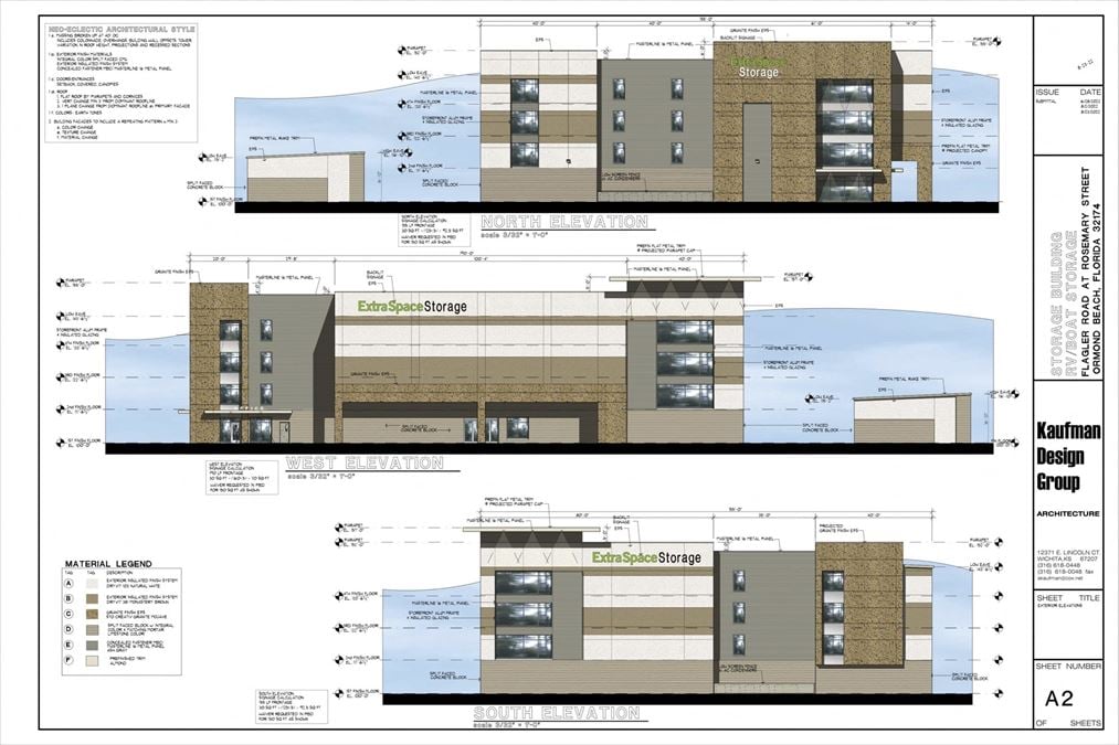 Flagler Rd Storage, a 110,000 SF multi-story storage project