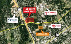 ±31 Acres SH 249 & Brown - Tomball