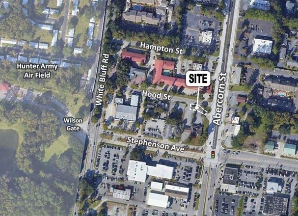 Free-Standing Drive-Thru ATM on Abercorn | For Lease