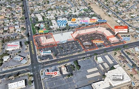 Retail space for Rent at 6544 W Thomas Rd in Phoenix