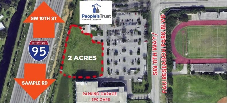 Land space for Rent at SW 11th Way / FAU Research Park Blvd in Deerfield Beach