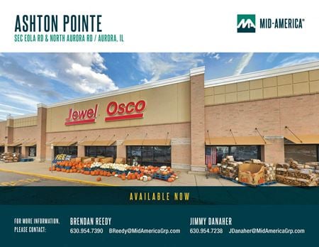 Retail space for Rent at  Eola Rd & North Aurora Rd in Aurora