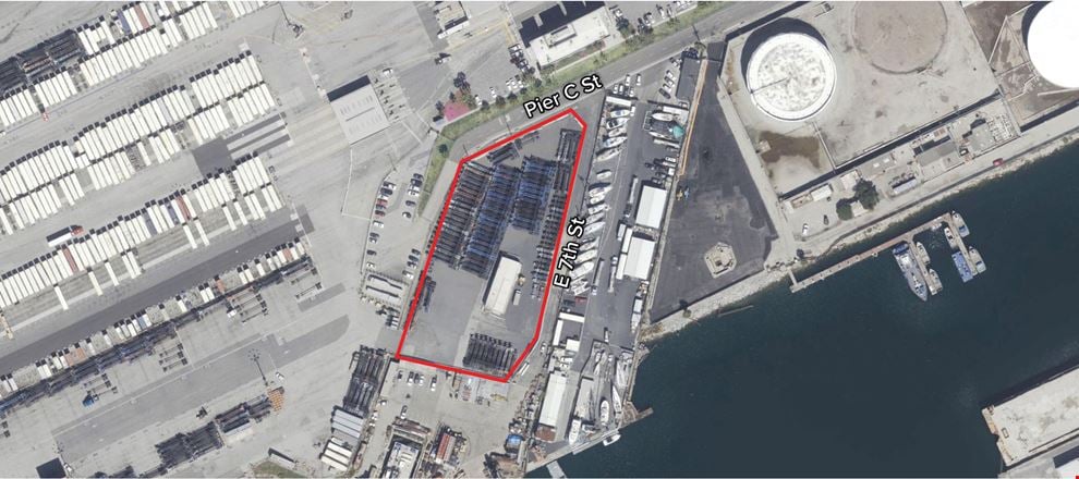 VacantLand space for Rent at 1516 Pier C Street in Long Beach