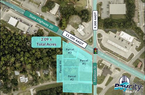 2.09± Acre C-2 Hard Corner | Hwy 20 Freeport