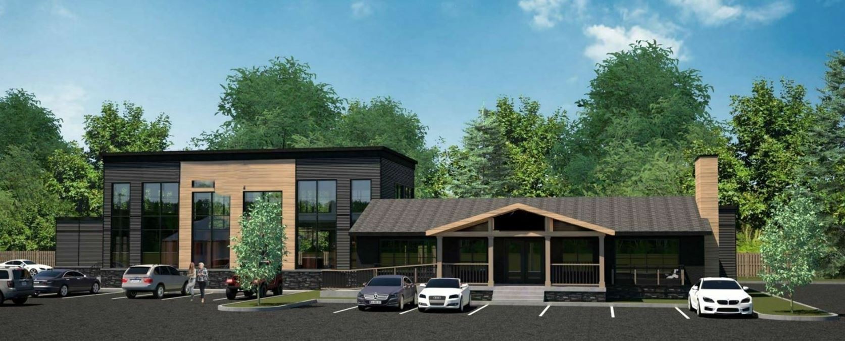 6260 Goodrich Rd - Redevelopment Site 4,278+/- SF Building with 2.59+/- Acres