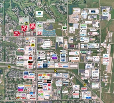 PAD SITES FOR SALE/LEASE AT SIENA PLAZA