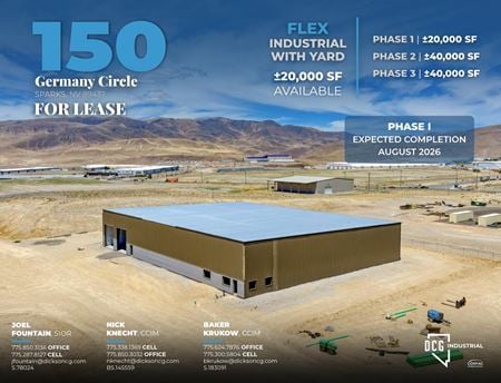 Industrial space for Rent at 150 Germany Cir Phase 1 - Building 1 in Sparks