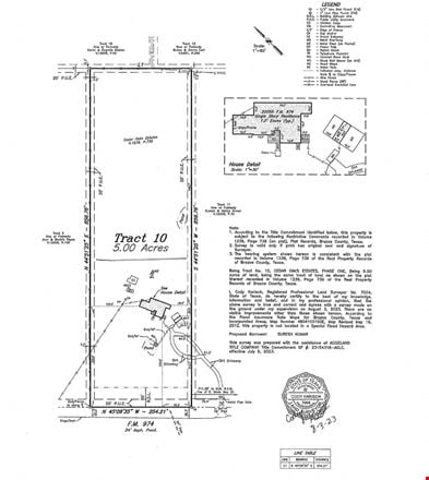 5 AC Rural Homesite In Bryan