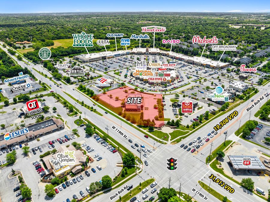 Grocery Anchored Outparcel Available for Lease - Olathe, KS (Former Granite City)