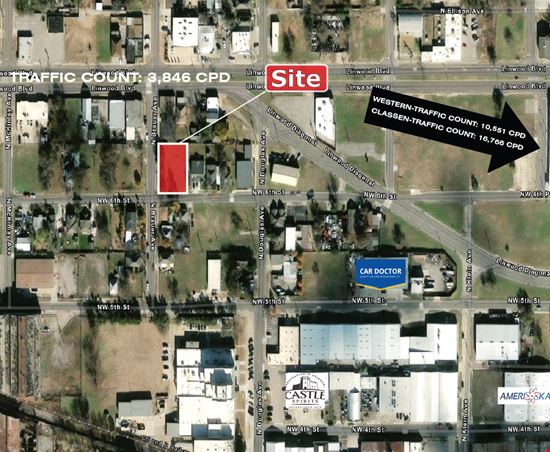 1425 NW 6th Street, 1429 NW 6th Street, 712 N. Brauer Avenue