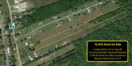 Office Conversion on 12.4 Acres near US Hwy 90 in Houma