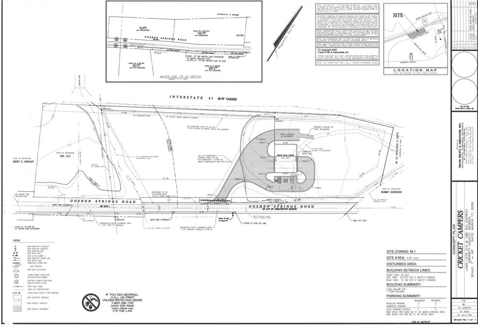 M1 Zoning-4.3 AC-I 85 and Goshen Springs Road