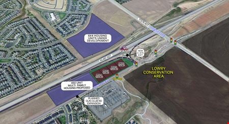 VacantLand space for Sale at Gun Club Road @ E470 and Quincy Avenue Interchange in Aurora