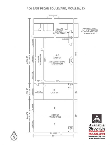 Photo of commercial space at 400 E. Pecan Blvd.  in McAllen