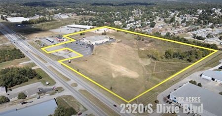 Photo of commercial space at 2320 South Dixie Boulevard in Radcliff