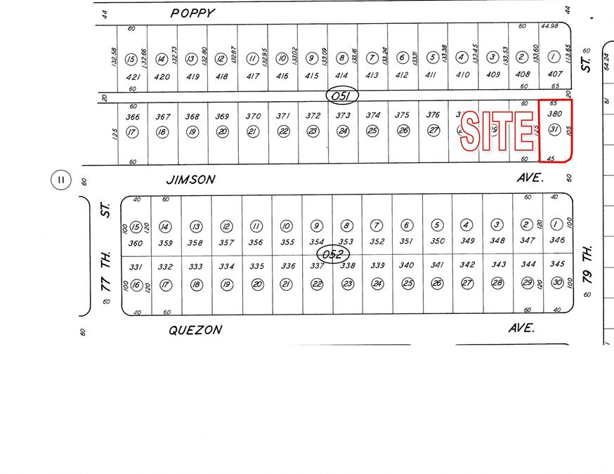 ±0.19 Acres of Level Land in California City