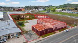 Freestanding Industrial Building on ±2.37 Acres in Porterville