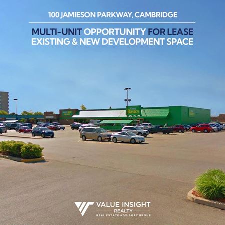 Retail space for Rent at 100 Jamieson Parkway in Cambridge