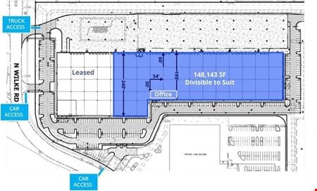 Industrial space for Rent at 3625 N Wilke Rd in Arlington Heights