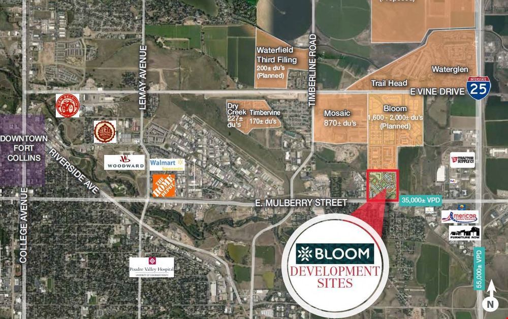 Bloom Commercial Development Sites