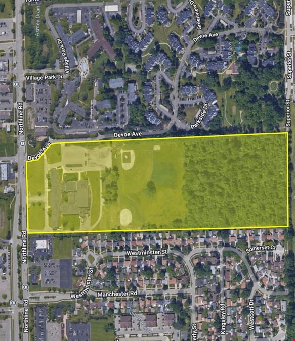 +/- 38 Acres Northline Road