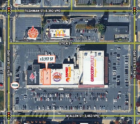 Retail space for Rent at 1401 Alllen Street in Allentown