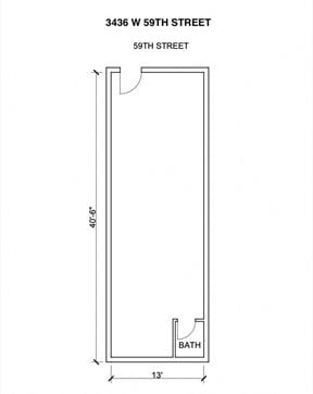 3436 W 59th St. - +/-650 SF Commercial Storefront