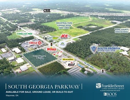 VacantLand space for Sale at 0 George St in Waycross