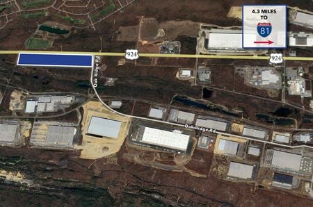 Photo of commercial space at Route 924 & Oak Ridge Rd in Hazleton
