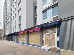 2,100 SF | 1968 1st Ave | Newly Finished Retail Space For Lease