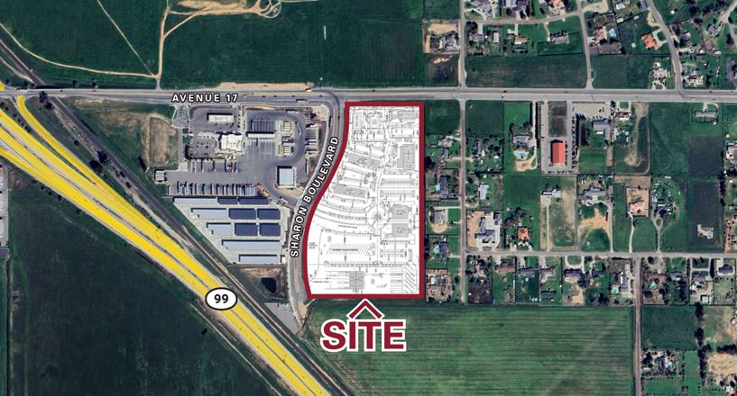 VacantLand space for Rent at SEQ HWY 99 & Avenue 17  in Madera