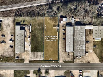 South Choctaw Industrial Land: 30,000 SF Cleared Site