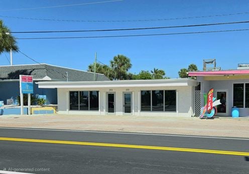 Brand New Retail or Restaurant Space on the Beach!