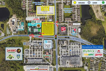 VacantLand space for Rent at NWC Avalon Rd & Marsh Rd in Winter Garden