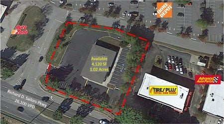 Retail space for Rent at 1064 Richard D Sailors Pkwy in Powder Springs
