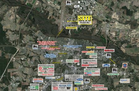 VacantLand space for Sale at   Memorial Dr & Airport Rd in Greenville