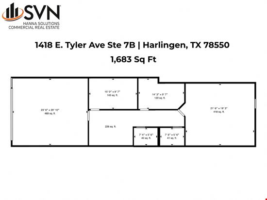 1,683 SF Retail Space | Tyler Square Shopping Center
