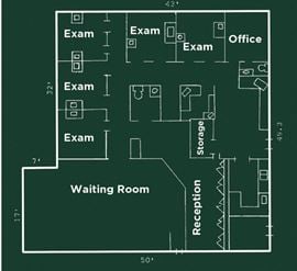 2,226 SF Medical Office for Lease | Winter Haven Medical Corridor