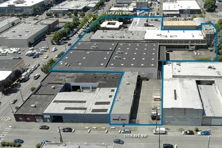 Industrial space for Rent at 4818 14th Ave NW, 1148 Leary Way NW, and 1141 NW 50th St in Seattle