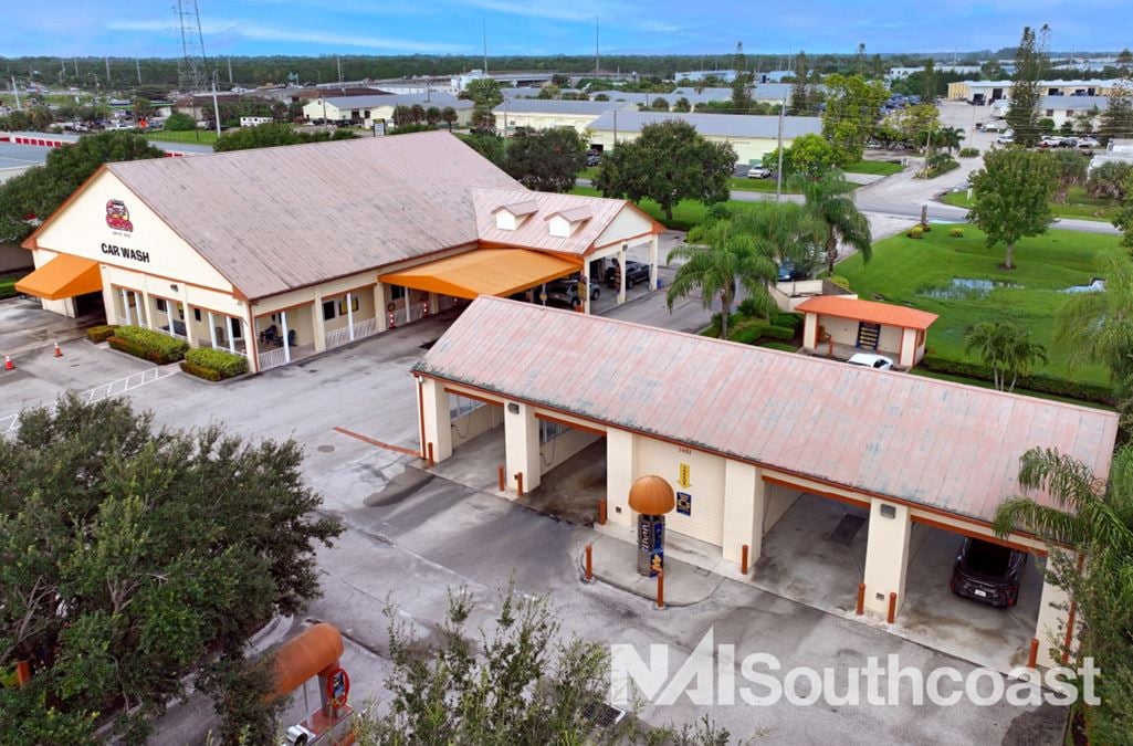 ±2 Acres on self-service car wash property