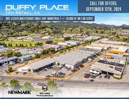 Industrial space for Rent at 21 Duffy Place in San Rafael