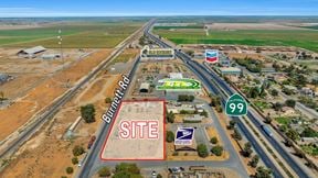 ±1.385 AC of CA-99 Highway Commercial Land w/ Flexible Zoning